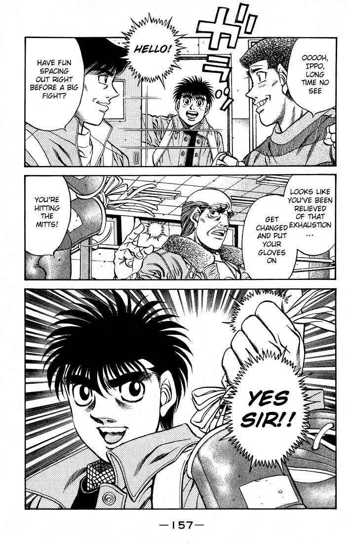 Hajime no Ippo Chapter 423 page 19 - Chapter 423 : Super Muscle Recovery