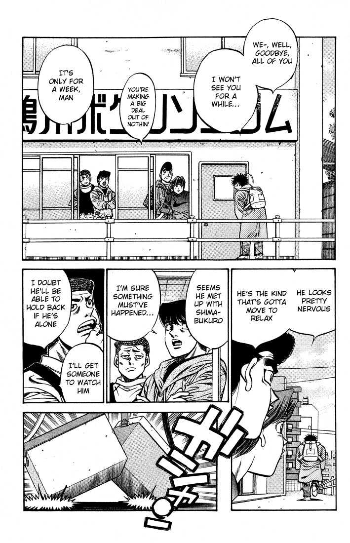 Hajime no Ippo Chapter 423 page 3 - Chapter 423 : Super Muscle Recovery