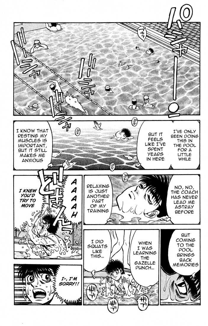 Hajime no Ippo Chapter 423 page 5 - Chapter 423 : Super Muscle Recovery