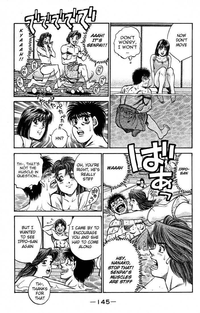 Hajime no Ippo Chapter 423 page 7 - Chapter 423 : Super Muscle Recovery