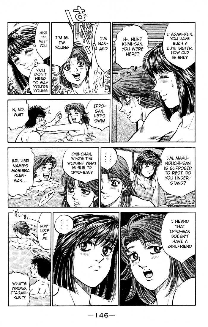 Hajime no Ippo Chapter 423 page 8 - Chapter 423 : Super Muscle Recovery