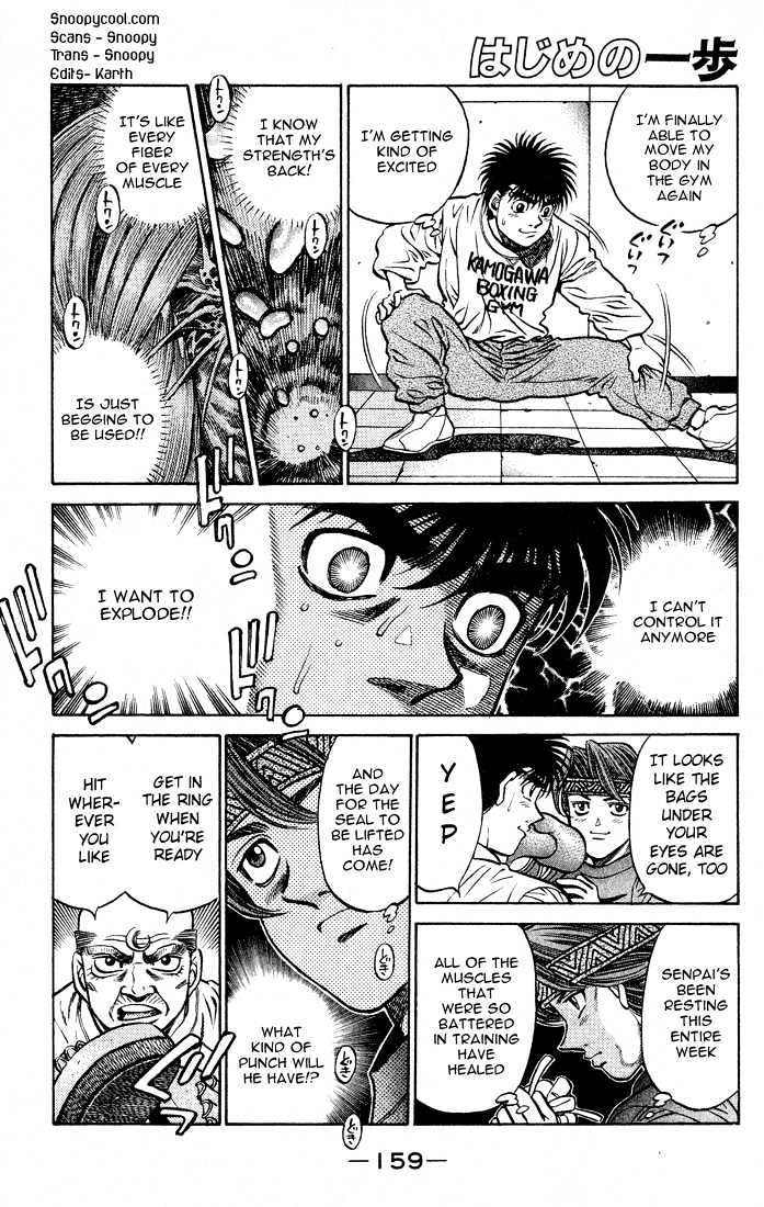 Hajime no Ippo Chapter 424 page 1 - Chapter 424 : Ultimate Punch