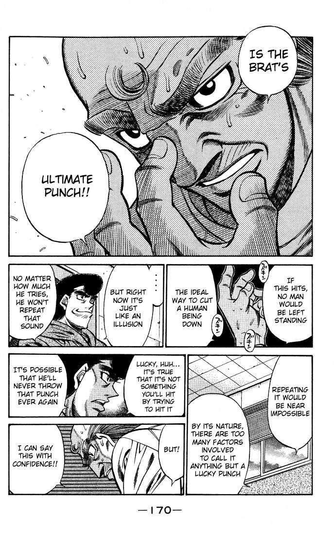Hajime no Ippo Chapter 424 page 12 - Chapter 424 : Ultimate Punch