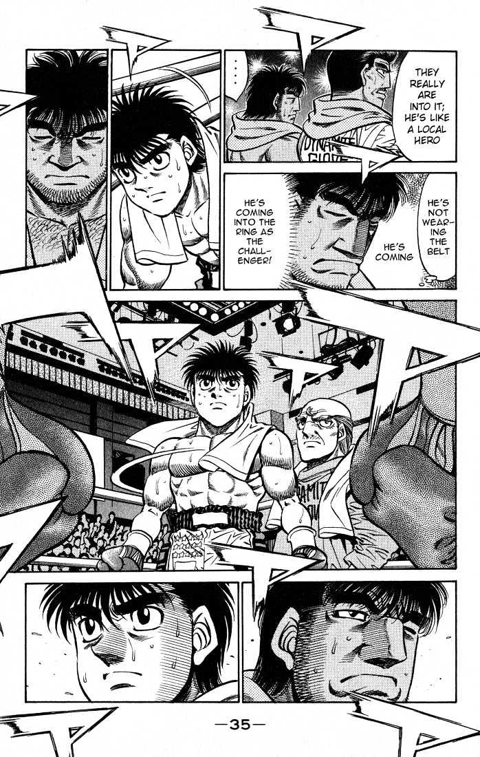 Hajime no Ippo Chapter 426 page 13 - Chapter 426 : The Navigation begins