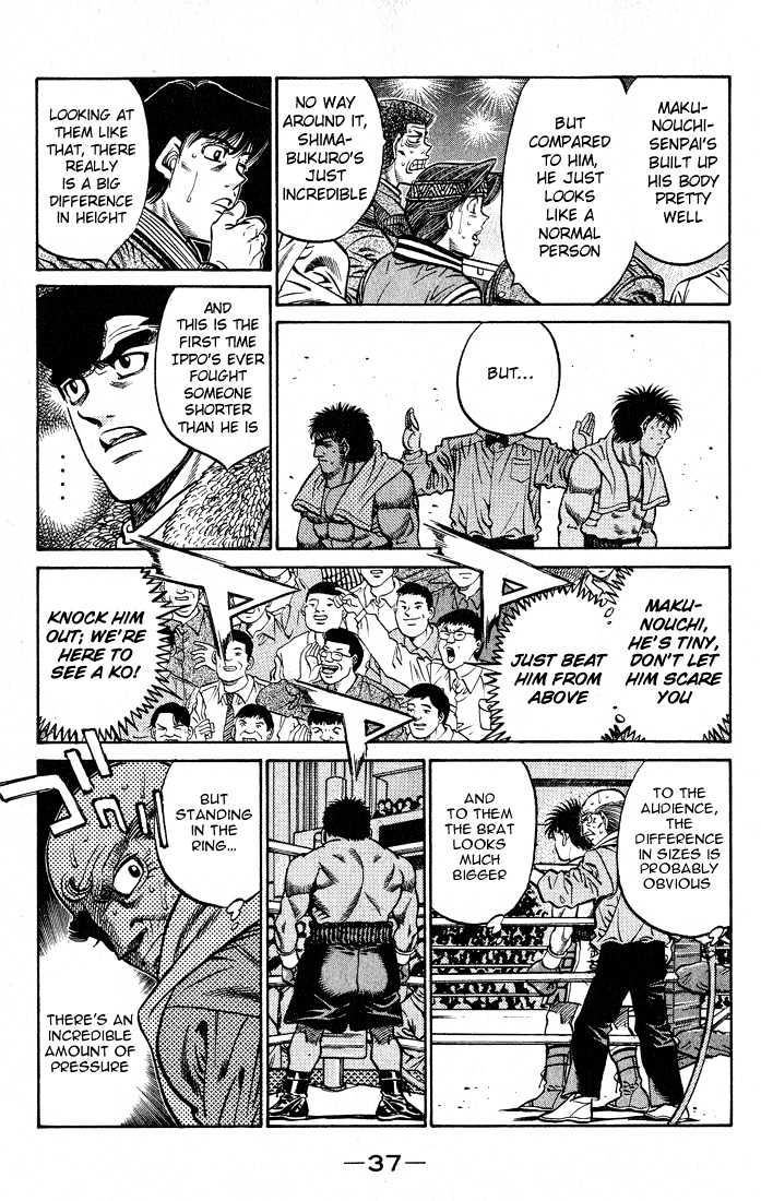 Hajime no Ippo Chapter 426 page 15 - Chapter 426 : The Navigation begins