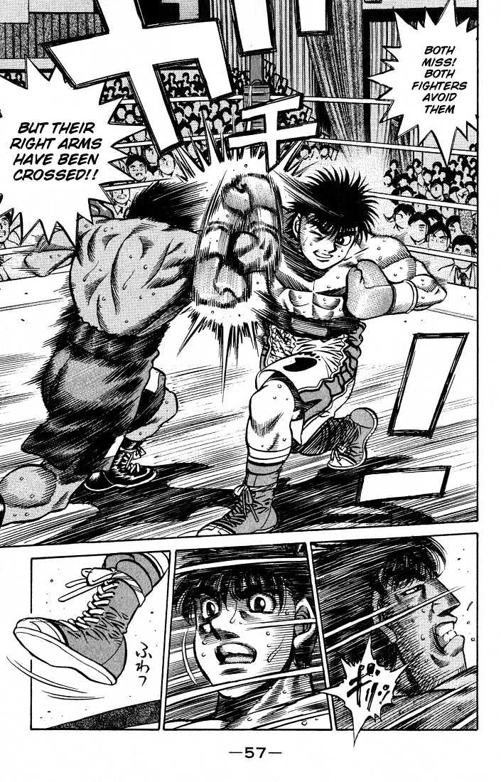 Hajime no Ippo Chapter 427 page 15 - Chapter 427 : In, Out, and...