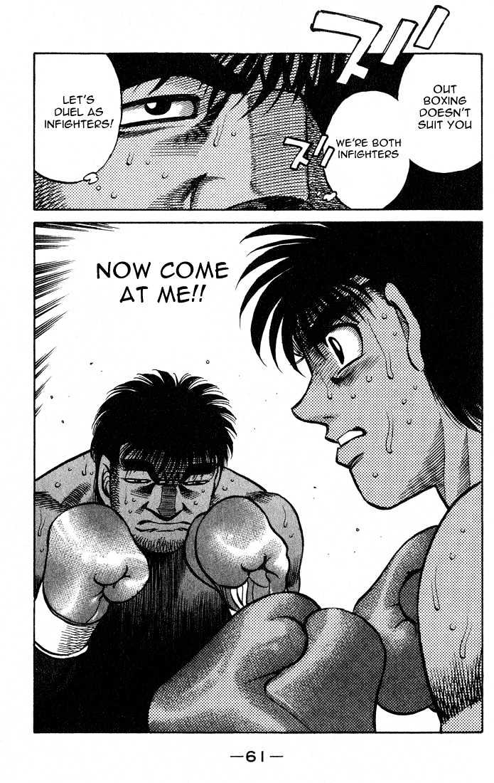 Hajime no Ippo Chapter 427 page 19 - Chapter 427 : In, Out, and...
