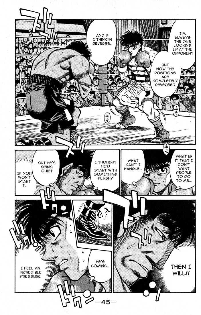 Hajime no Ippo Chapter 427 page 3 - Chapter 427 : In, Out, and...