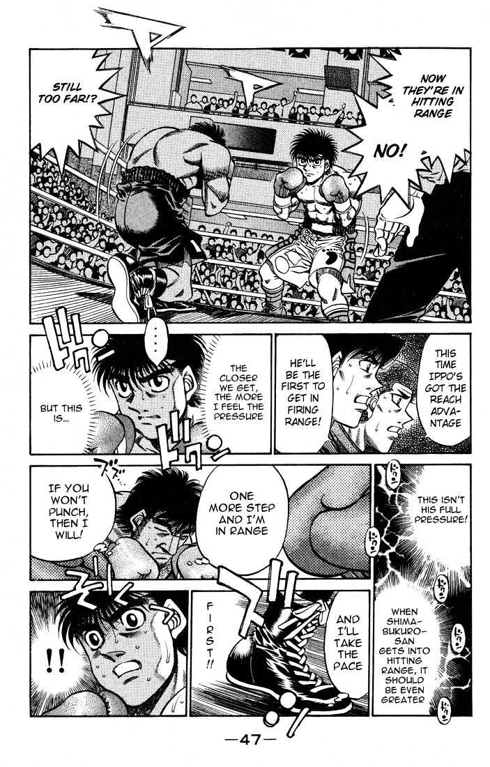 Hajime no Ippo Chapter 427 page 5 - Chapter 427 : In, Out, and...