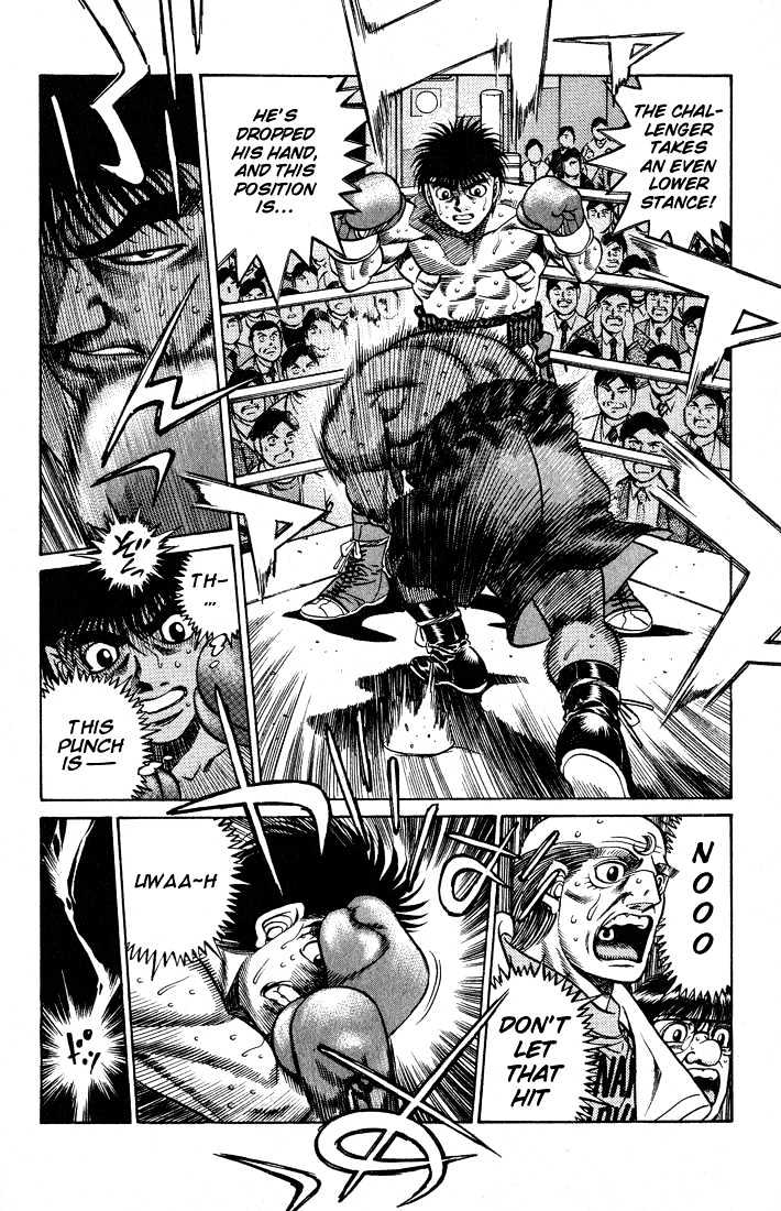 Hajime no Ippo Chapter 428 page 10 - Chapter 428 : Inexperienced Distance