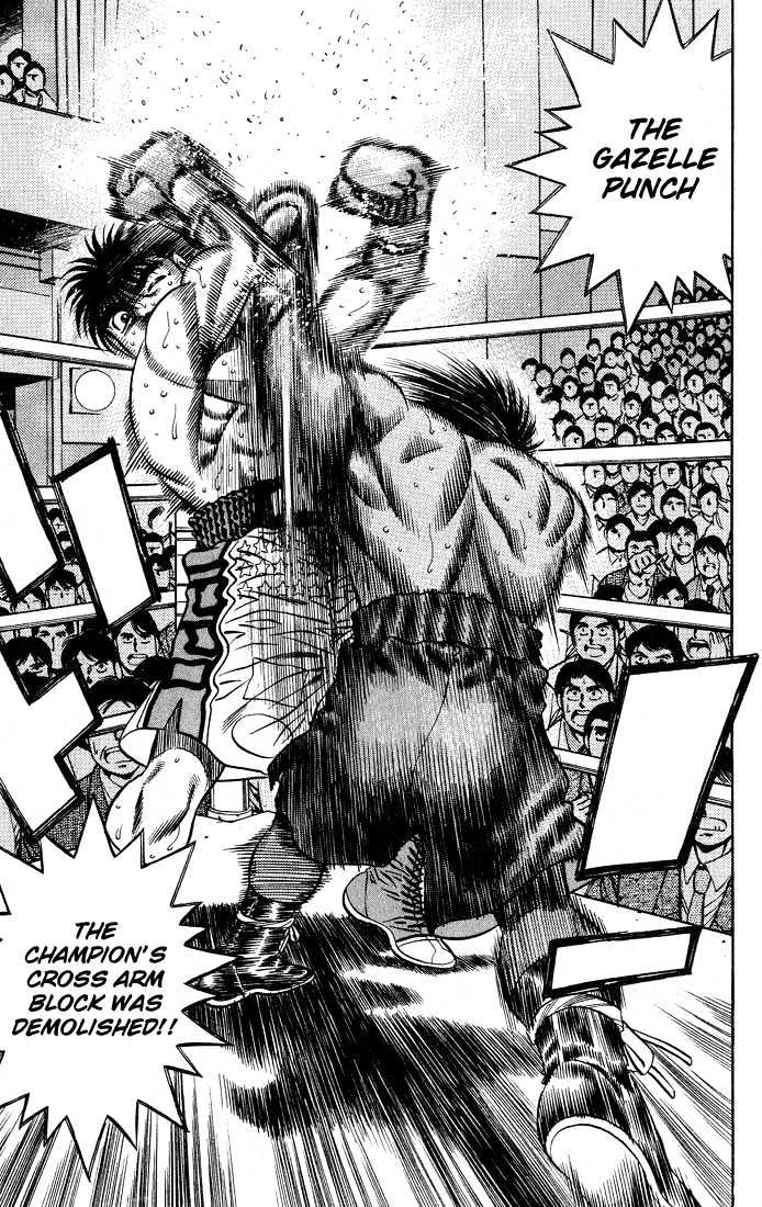 Hajime no Ippo Chapter 428 page 11 - Chapter 428 : Inexperienced Distance