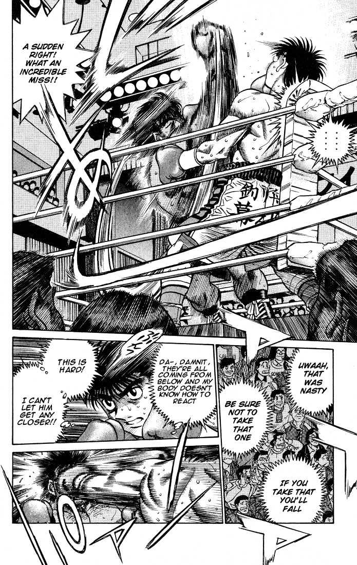 Hajime no Ippo Chapter 428 page 8 - Chapter 428 : Inexperienced Distance