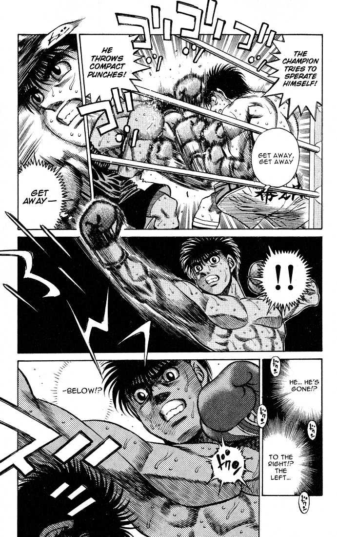 Hajime no Ippo Chapter 428 page 9 - Chapter 428 : Inexperienced Distance