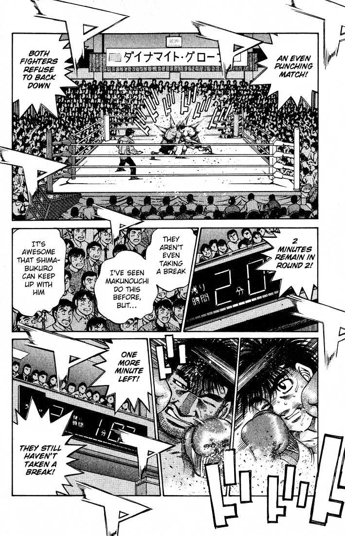 Hajime no Ippo Chapter 429 page 15 - Chapter 429 : Zero-distance battle