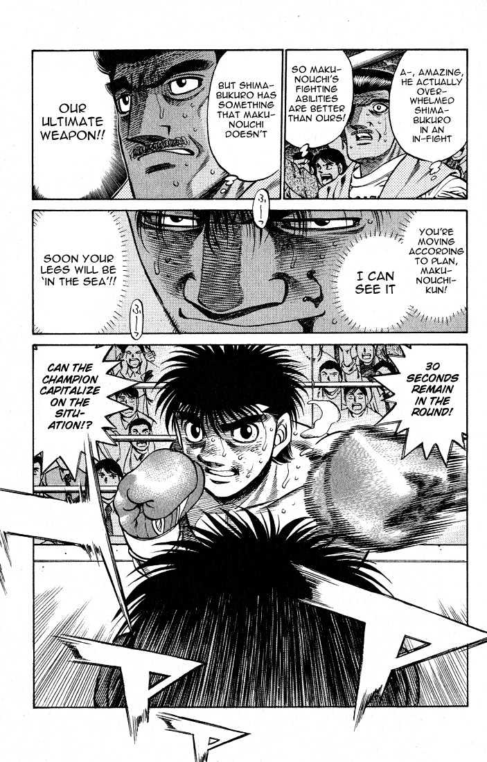 Hajime no Ippo Chapter 429 page 18 - Chapter 429 : Zero-distance battle