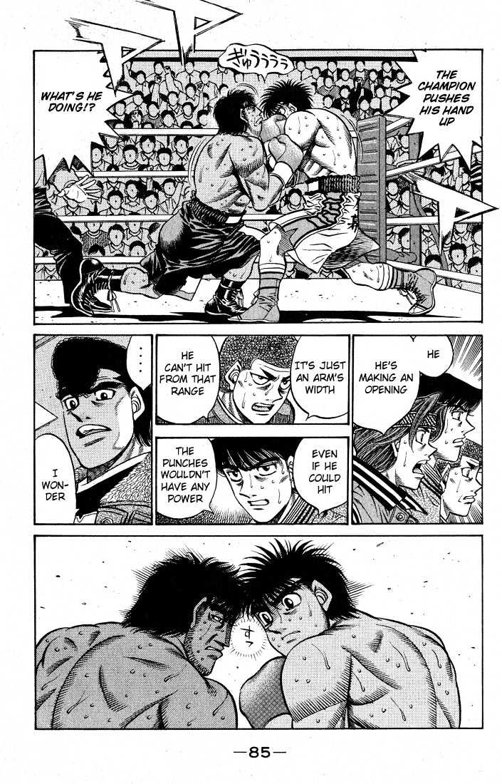 Hajime no Ippo Chapter 429 page 3 - Chapter 429 : Zero-distance battle