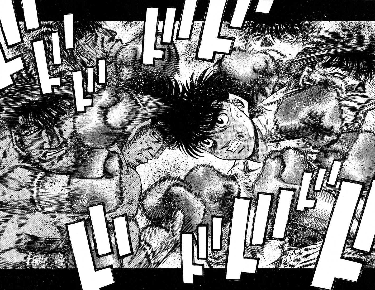 Hajime no Ippo Chapter 429 page 4 - Chapter 429 : Zero-distance battle