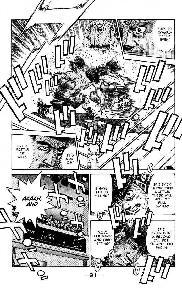 Hajime no Ippo Chapter 429 page 8 - Chapter 429 : Zero-distance battle