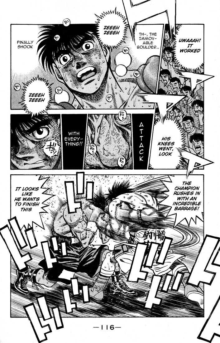 Hajime no Ippo Chapter 430 page 14 - Chapter 430 : Swimming in the sea
