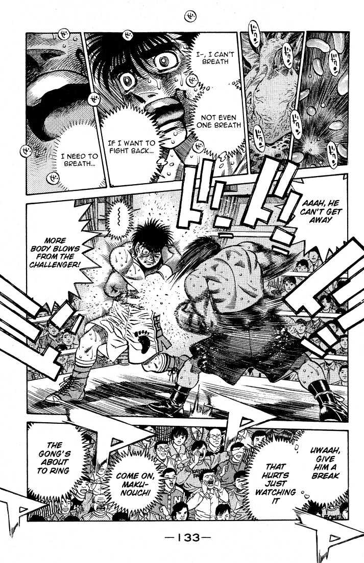 Hajime no Ippo Chapter 431 page 10 - Chapter 431 : Bottom of the sea