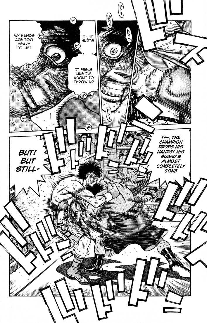 Hajime no Ippo Chapter 431 page 11 - Chapter 431 : Bottom of the sea