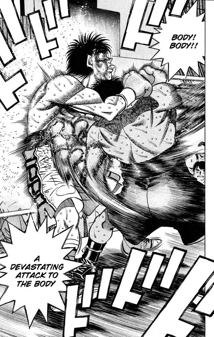 Hajime no Ippo Chapter 431 page 12 - Chapter 431 : Bottom of the sea