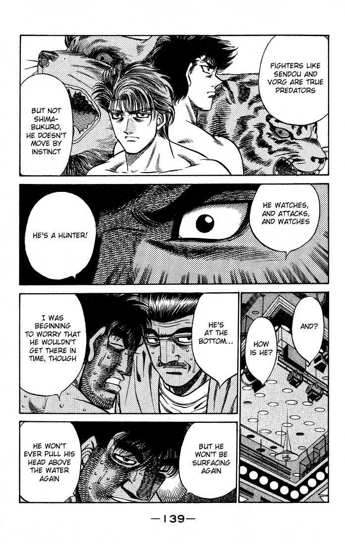Hajime no Ippo Chapter 431 page 16 - Chapter 431 : Bottom of the sea