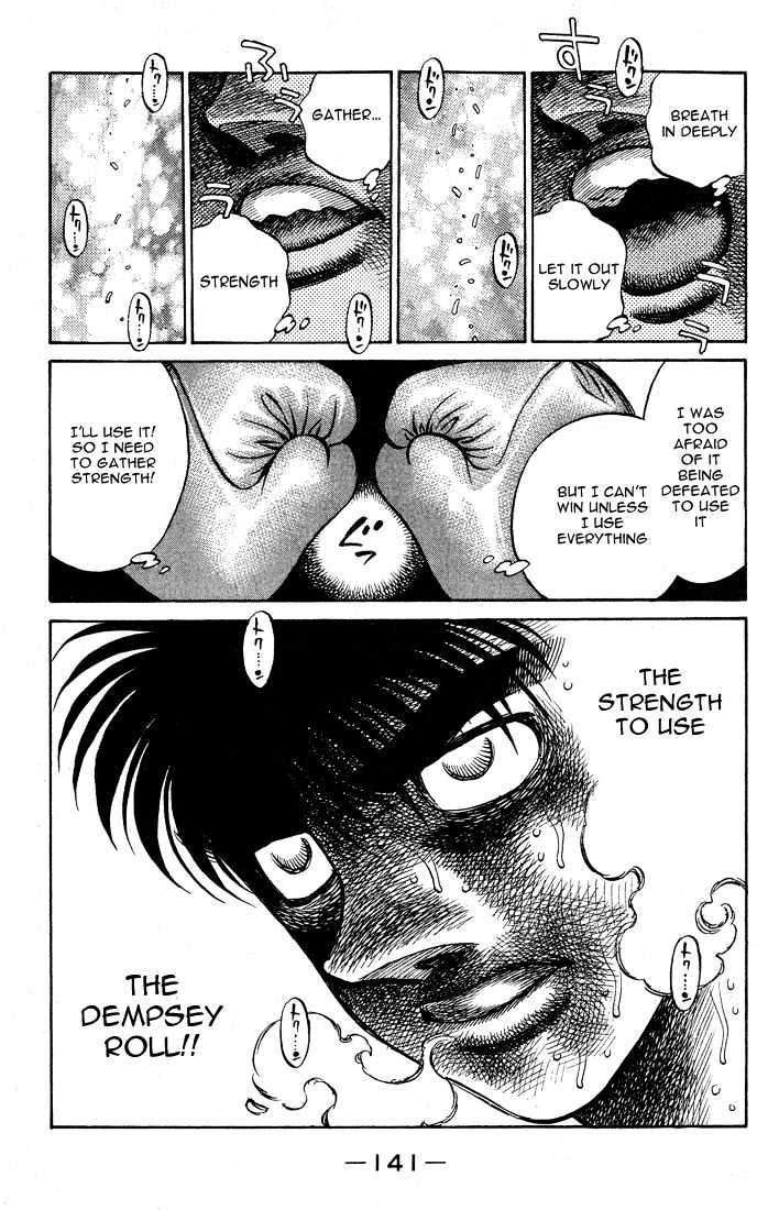 Hajime no Ippo Chapter 431 page 18 - Chapter 431 : Bottom of the sea