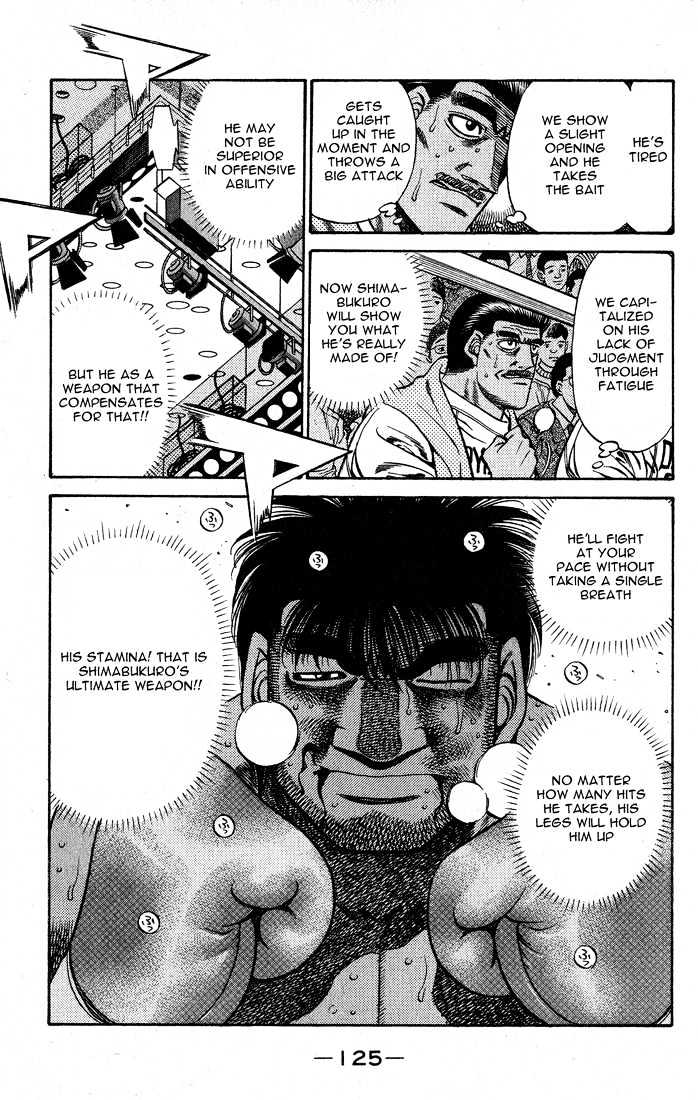Hajime no Ippo Chapter 431 page 3 - Chapter 431 : Bottom of the sea