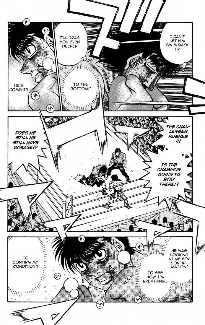 Hajime no Ippo Chapter 431 page 6 - Chapter 431 : Bottom of the sea