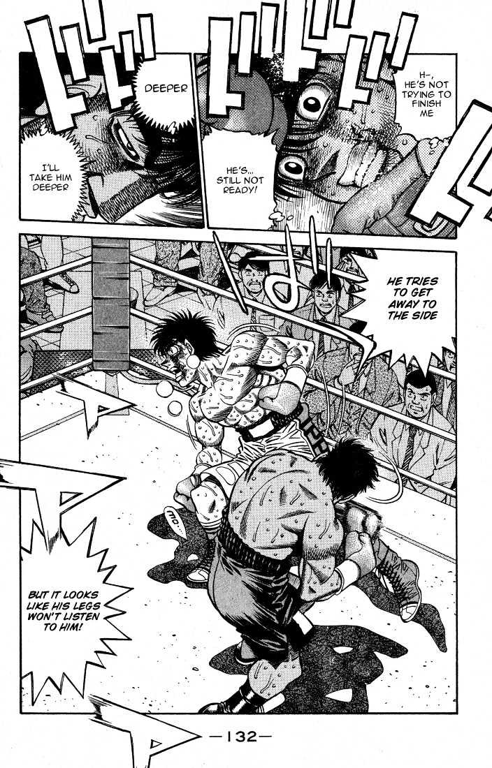 Hajime no Ippo Chapter 431 page 9 - Chapter 431 : Bottom of the sea