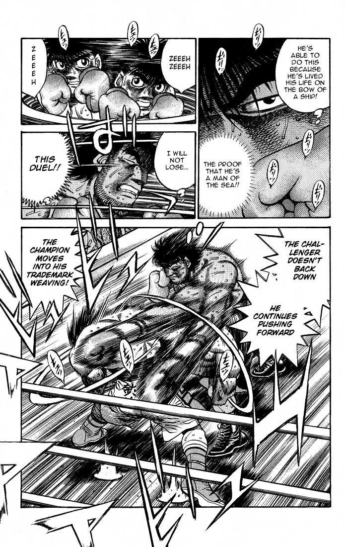 Hajime no Ippo Chapter 432 page 11 - Chapter 432 : Endless Road under the sea