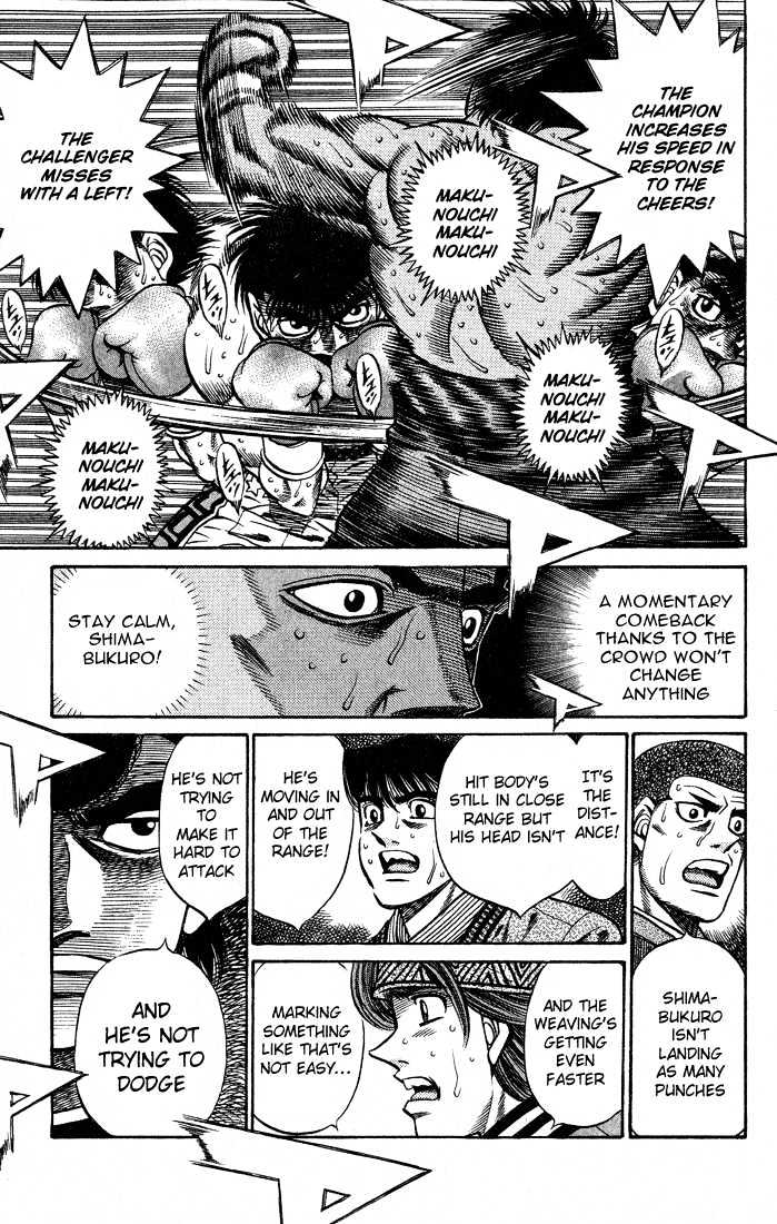 Hajime no Ippo Chapter 432 page 13 - Chapter 432 : Endless Road under the sea