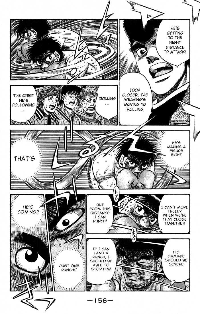 Hajime no Ippo Chapter 432 page 14 - Chapter 432 : Endless Road under the sea