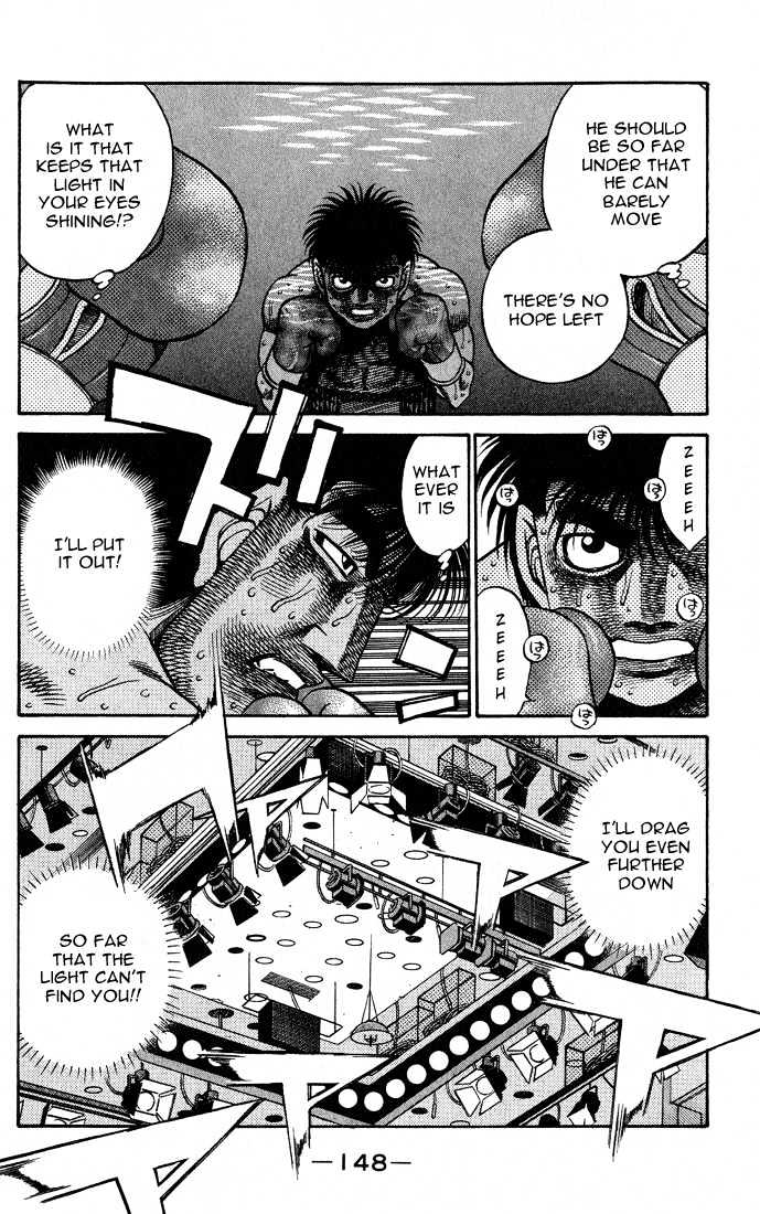 Hajime no Ippo Chapter 432 page 6 - Chapter 432 : Endless Road under the sea