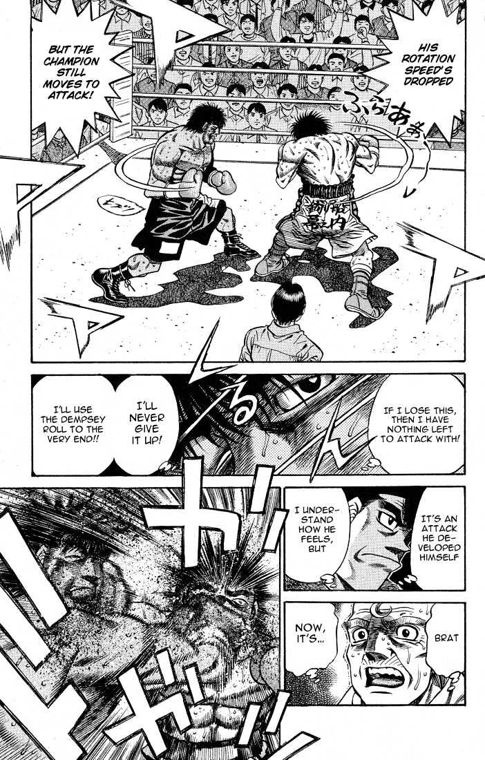 Hajime no Ippo Chapter 433 page 10 - Chapter 433 : Rotation, Ended
