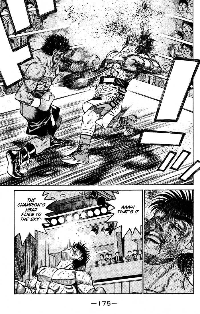 Hajime no Ippo Chapter 433 page 12 - Chapter 433 : Rotation, Ended