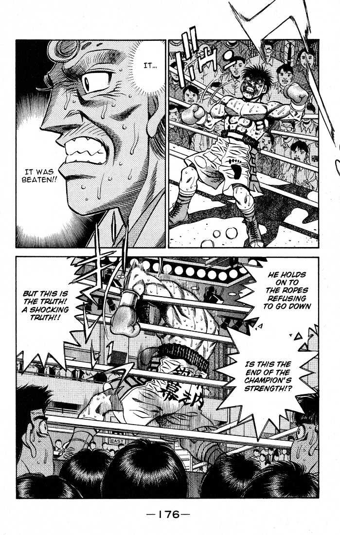 Hajime no Ippo Chapter 433 page 13 - Chapter 433 : Rotation, Ended