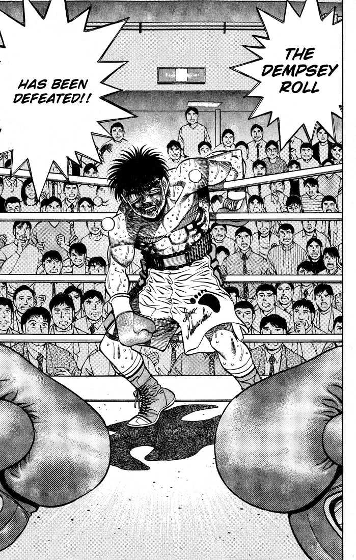 Hajime no Ippo Chapter 433 page 14 - Chapter 433 : Rotation, Ended