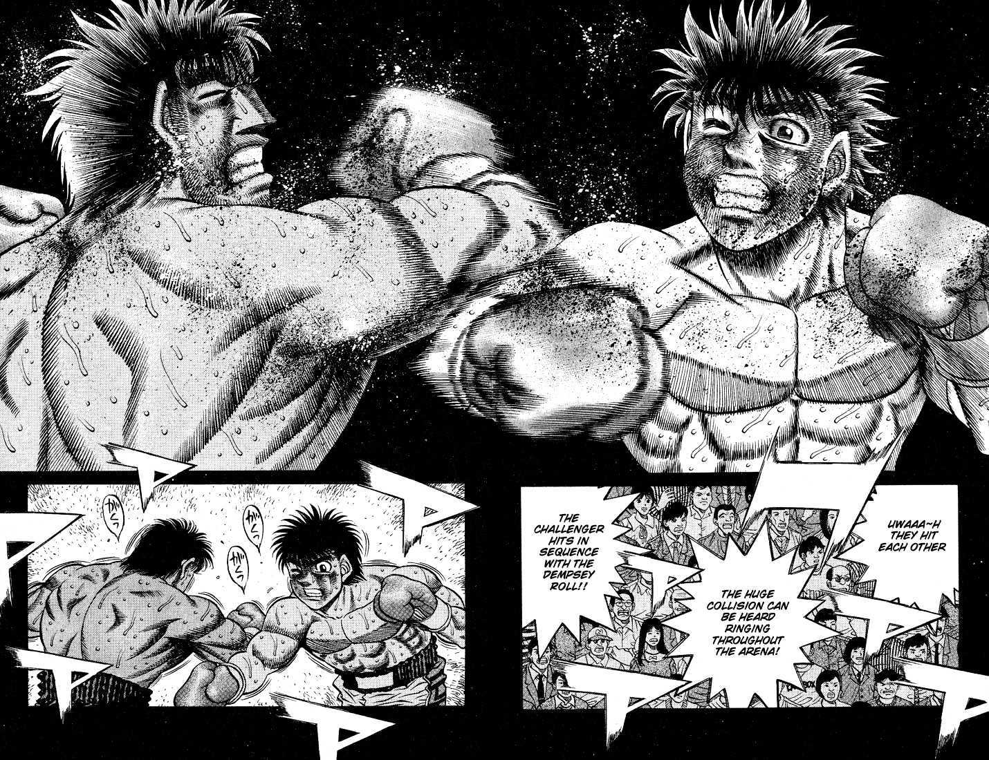 Hajime no Ippo Chapter 433 page 2 - Chapter 433 : Rotation, Ended