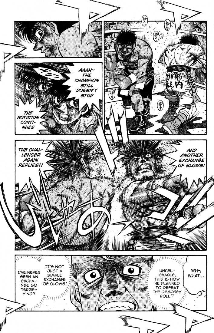 Hajime no Ippo Chapter 433 page 4 - Chapter 433 : Rotation, Ended