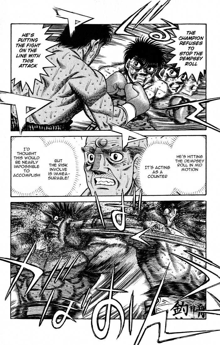 Hajime no Ippo Chapter 433 page 5 - Chapter 433 : Rotation, Ended