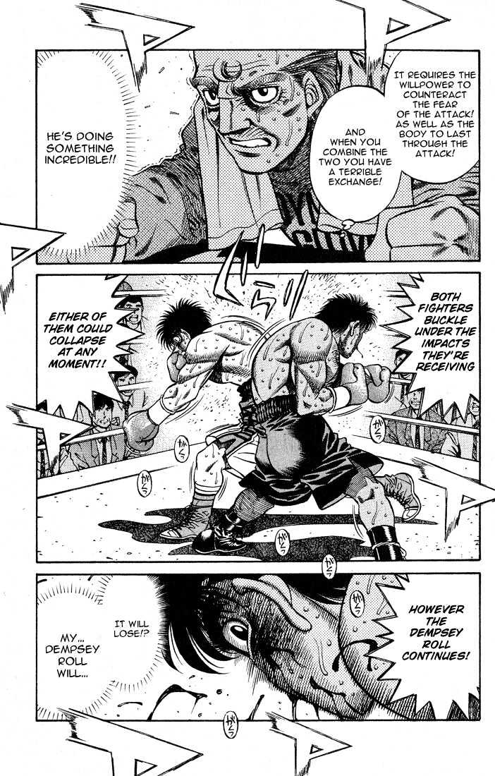 Hajime no Ippo Chapter 433 page 6 - Chapter 433 : Rotation, Ended
