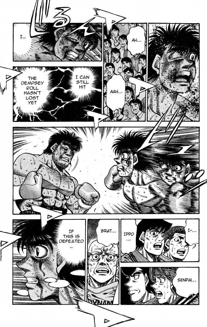 Hajime no Ippo Chapter 433 page 8 - Chapter 433 : Rotation, Ended