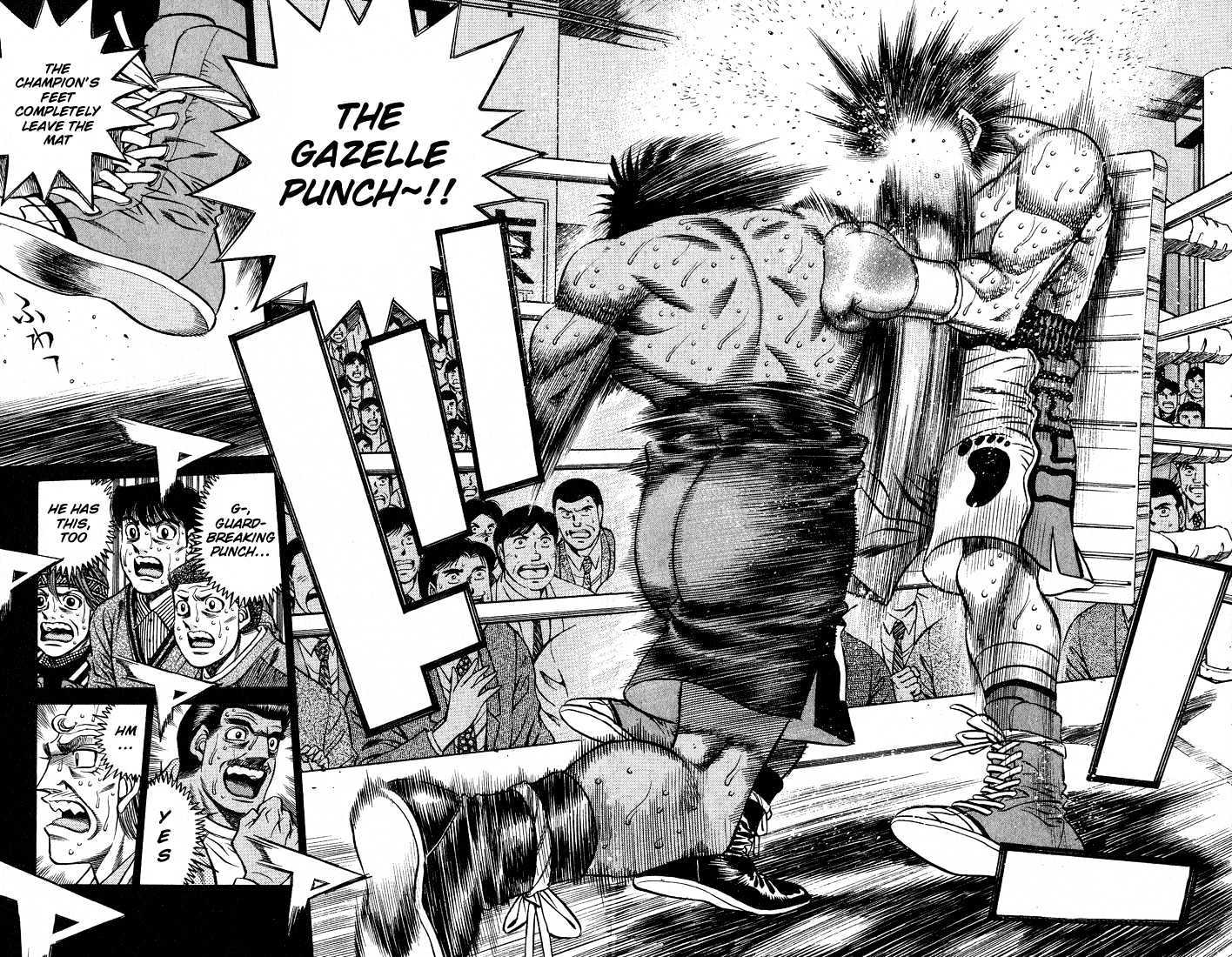 Hajime no Ippo Chapter 435 page 10 - Chapter 435 : Fight with a smile