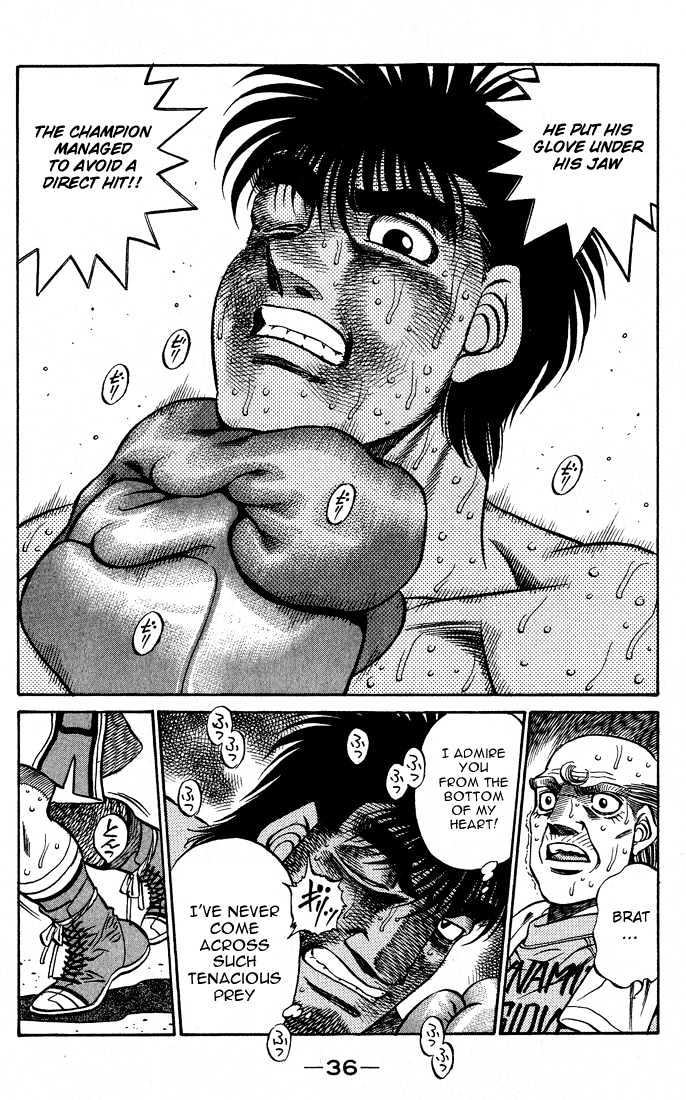 Hajime no Ippo Chapter 435 page 11 - Chapter 435 : Fight with a smile