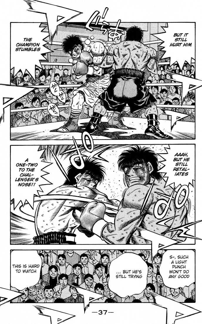 Hajime no Ippo Chapter 435 page 12 - Chapter 435 : Fight with a smile