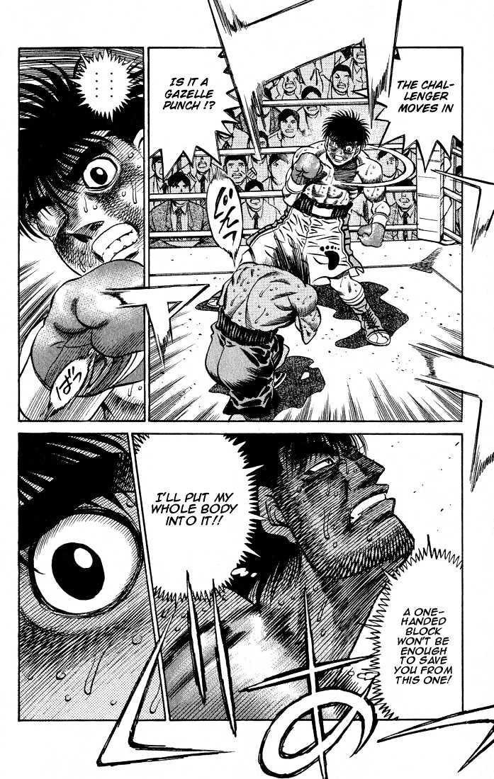 Hajime no Ippo Chapter 435 page 15 - Chapter 435 : Fight with a smile