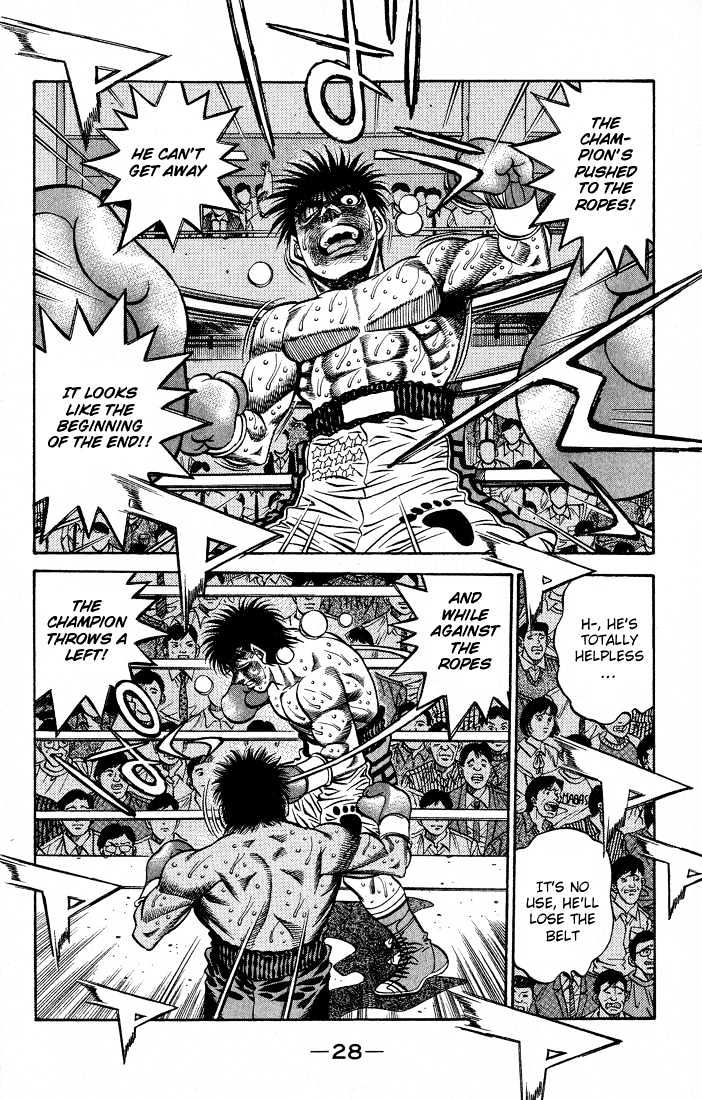 Hajime no Ippo Chapter 435 page 5 - Chapter 435 : Fight with a smile