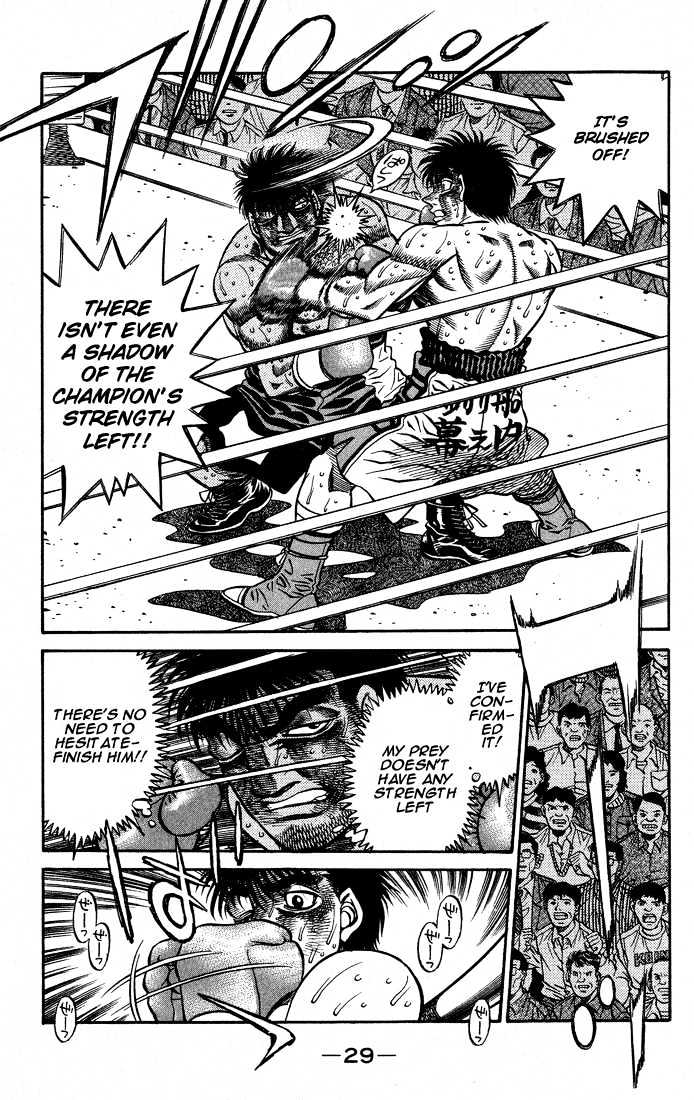Hajime no Ippo Chapter 435 page 6 - Chapter 435 : Fight with a smile